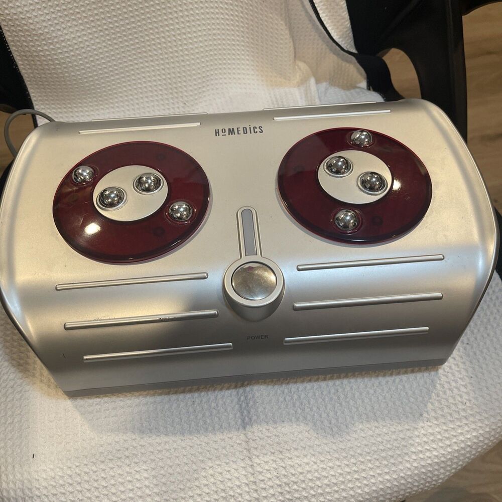 Homedics Foot Pleaser Rotional Kneading Foot Massager Infrared FM-CR (TESTED)